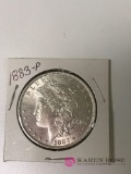 1883-p Morgan Silver Dollar