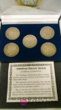 5 Morgan silver dollars