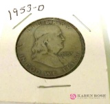 1953 d half dollar