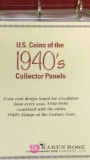 U.s. coins of the 1940's collector panels