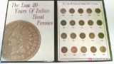 20 years of Indian Head pennies collection