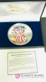 American Historic Society silver giant medallion