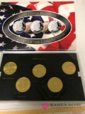 2000 gold plated state quarters, 2002 platinum plated State quarters