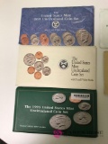 US mint set 1989 through 1993