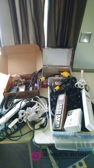 Flashlight and power cord Outlet lot