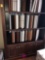 Beautiful dark wood book case/cabinet