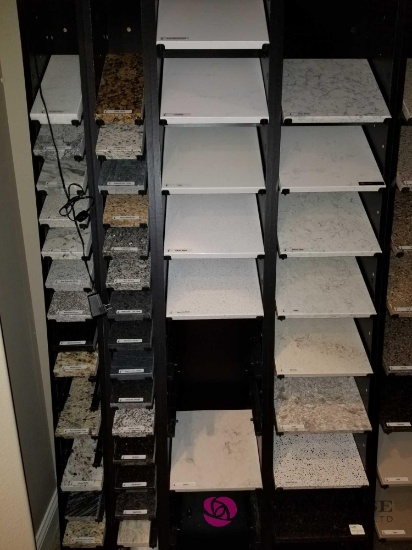 Lot of multiple types of countertop samples