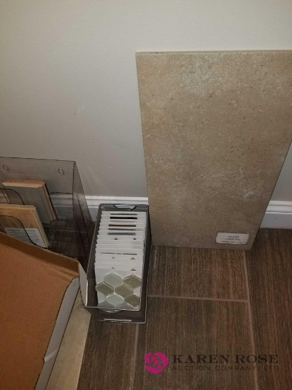 Lot of Sample Stone, Tile and Glass