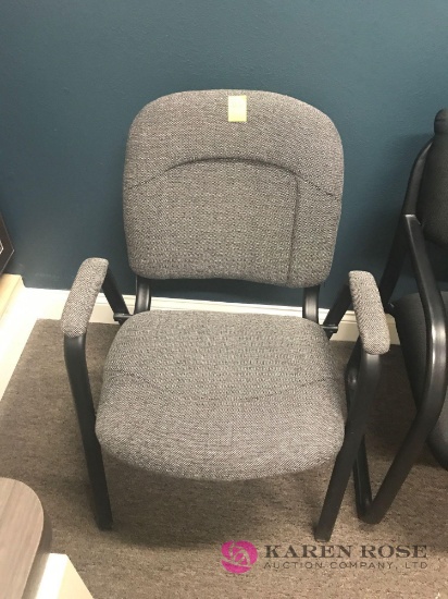 Gray office chair