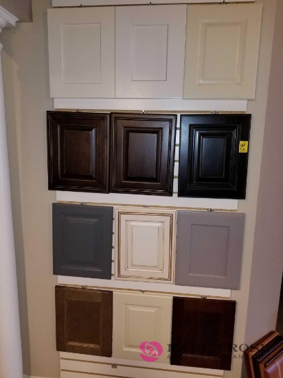 Lot of Wood Door Samples.