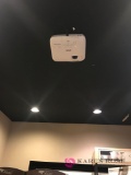 Epson projector and screen