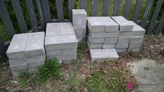 Approximately 40 concrete block