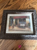 Small decorative art picture dining room