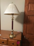 Candlestick lamp In bedroom one