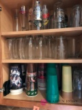 Cupboard of cups and glasses