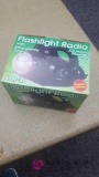 Flashlight radio