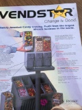 3 units Vendstar 3 head Candy vending machines