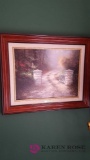 Thomas Kinkade painting in front room