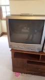 Emerson TV with DVD and VHS bedroom two