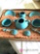 Blue speckled granite ware Childs teapot set