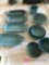 Collectible mini blue speckled granite ware