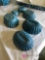 Blue swirl granite ware baking