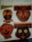 Lot of Halloween masks and decor