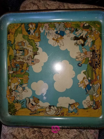 Vintage Rabbit Tray.