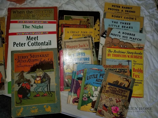 Lot of vintage children's books