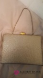 Vintage purse and fan