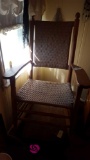 Wicker rocking chair