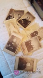 Vintage photograph albums and pictures