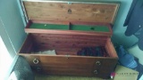 Cedar blanket chest