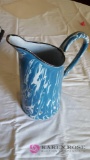 Granitware water pitcher