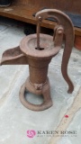 Vintage cast iron water pump