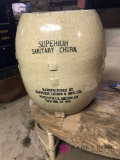 Rare 8 gallon advertising crack