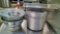 Lot Large strainers