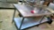 8 foot stainless food prep table with food warmer