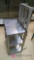 24 inch stainless rolling cart in 48 inch platform