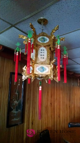 Oriental light fixture