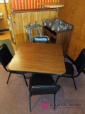 Square table and 4 chairs