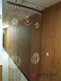 Oriental style beaded doorway decorations