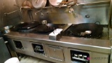 84 inch commercial gas Wok cooktop