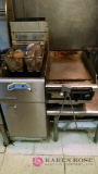 MagiKitchen deep fryer with workstation