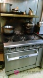 Imperial 6 burner gas commercial range