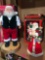 Two collectible Santas