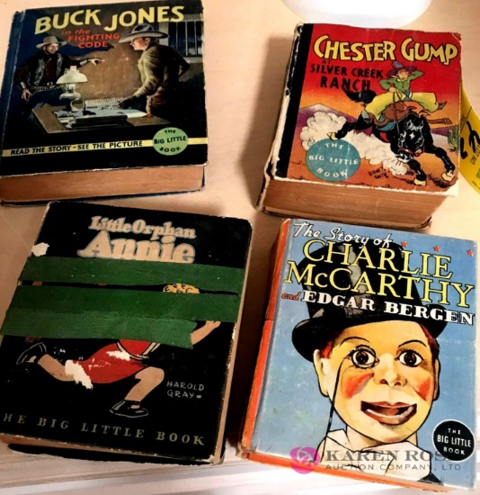 Six vintage books