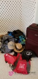 Lot of Luggage, Bags and Hats