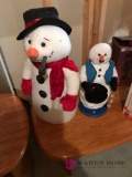 2 large snowman