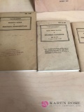 Vintage 1940s Air Force training manuals